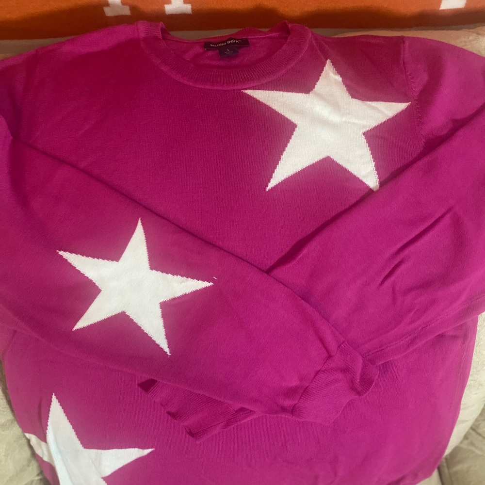 Studio Pink Crewneck Sweater - Picture 3 of 8